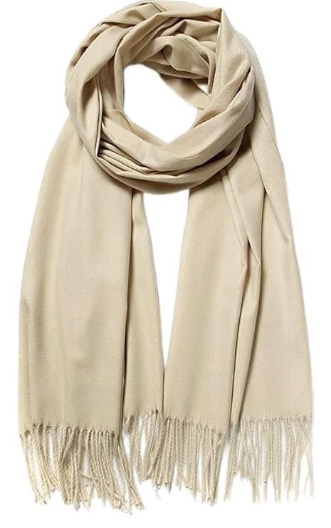 51F50zwYRAL._SY741_ GIRLYZ ATTIRE Plain Solid Fashionable Woolen Winter Wear Thin Scarf/Stole/Shawl For Baby Girls Womens - Image 1